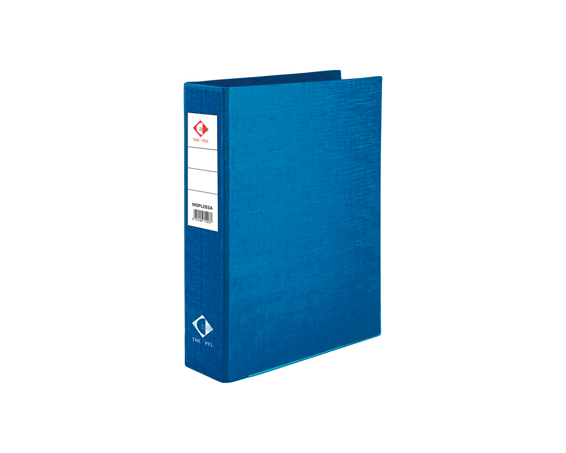 CARPETA THE PEL A4 240 METALIZADA AZUL