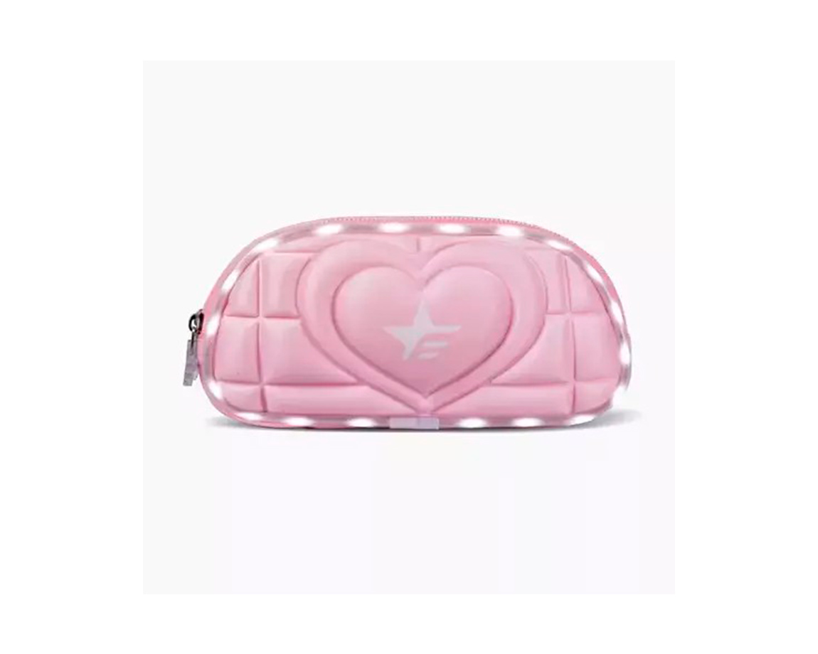 CANOPLA FOOTY F63022 2 CIERRES SUPER HEART LED ROSA