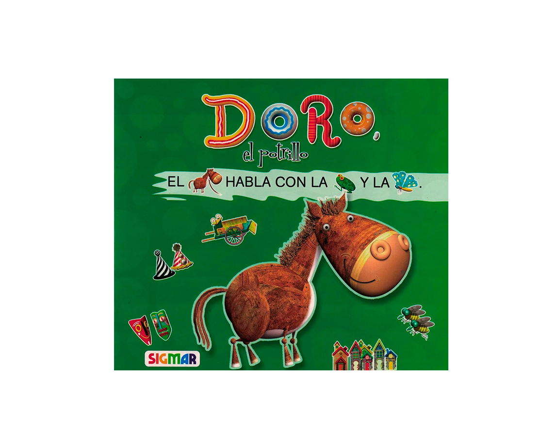 LIBROS SIGMAR DIDACTICOS LEO CON FIGURAS DORO EL POTRILLO