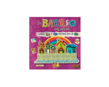 LIBROS SIGMAR DIDACTICOS LEO CON FIGURAS UN BARRIO MUY ESPECIAL