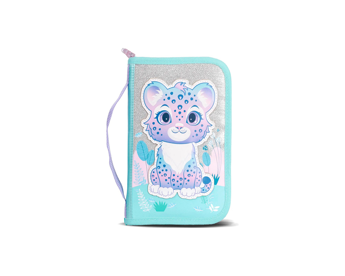 CANOPLA FOOTY F63054 1 PISO SWEET LEOPARD CELESTE