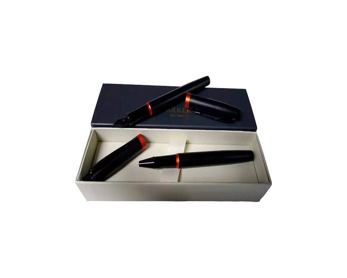 LAPICERA REGALO PARKER 2172944 IM VIBRANT RINGS FLAME ORANGE