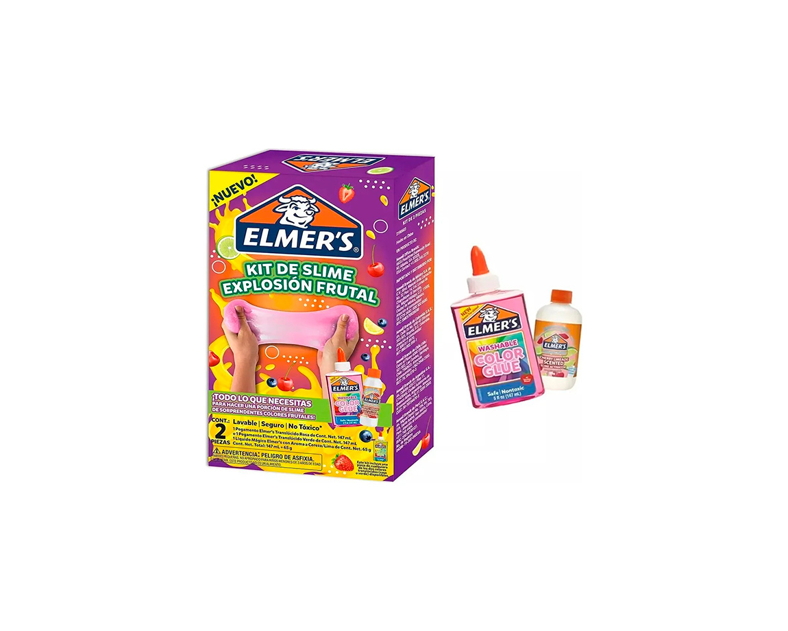KIT ELMERS SLIME EXPLOSION FRUTAL x 2 UNID. 2190603