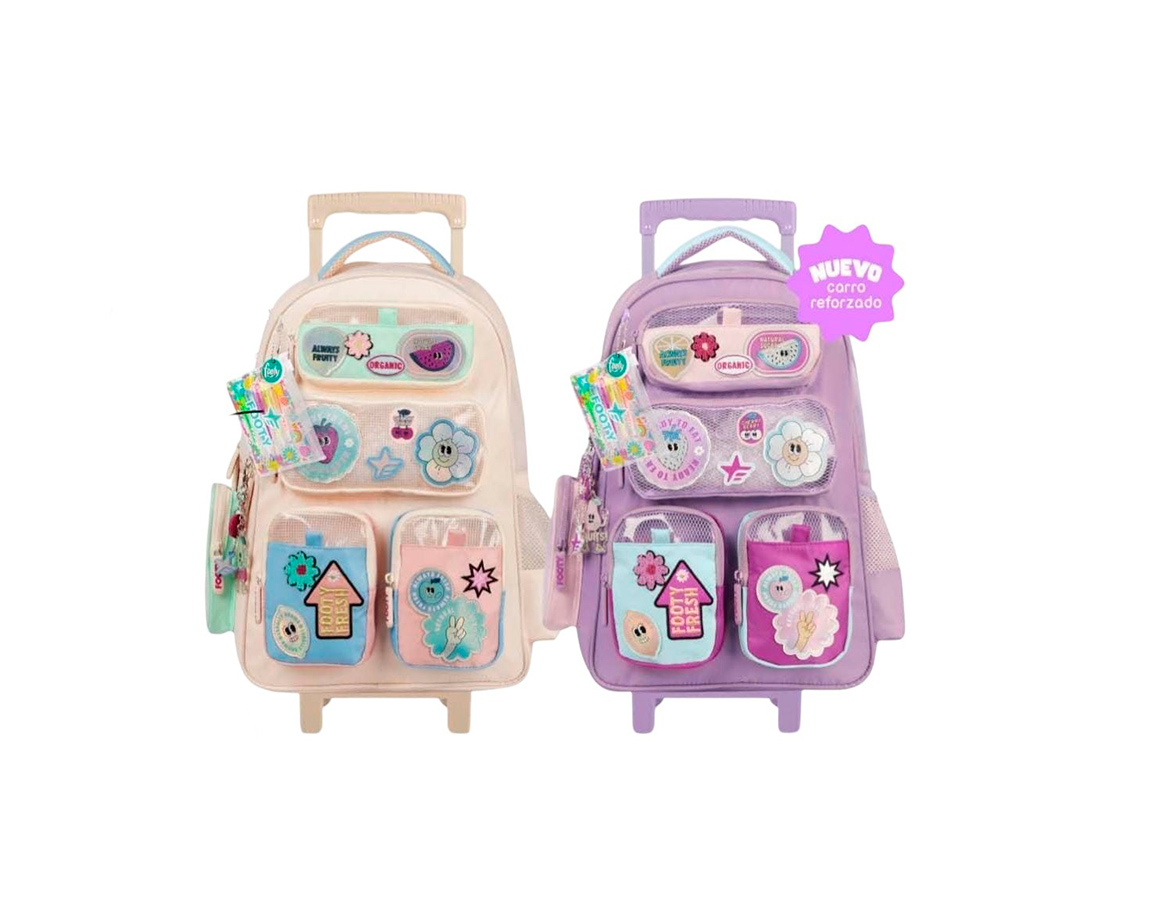 MOCHILAS FOOTY F26331 CARRO 18" WONDER POCKETS