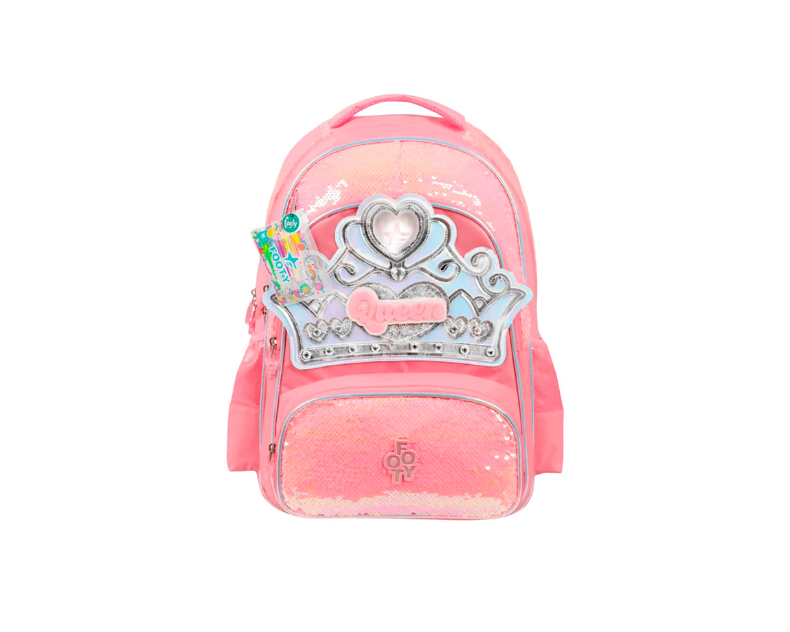 MOCHILAS FOOTY F26373 ESPALDA C/LUZ LED 18"