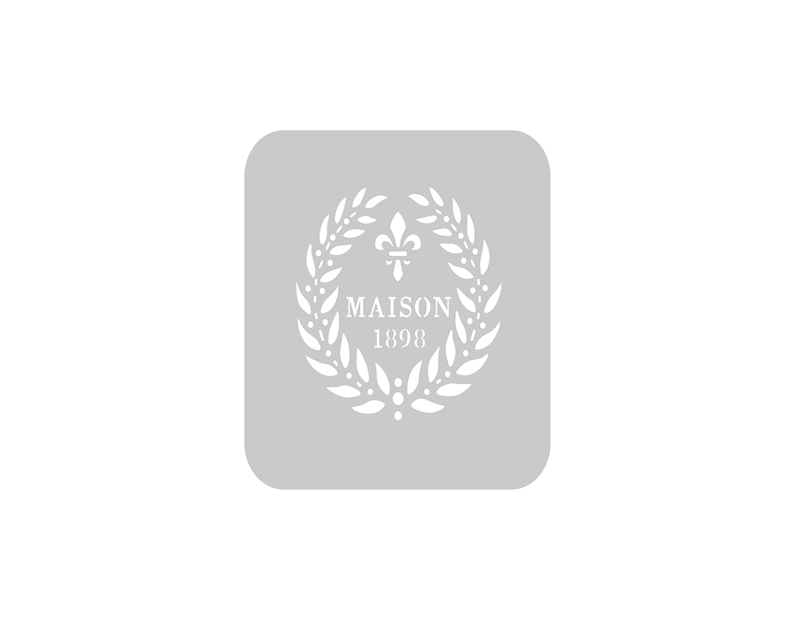 STENCIL EQARTE 10x10 CM Nro 825 MAISON