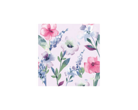 SERVILLETAS EQ DECOUPAGE 33x33CM x20 U. 7009 FLORES
