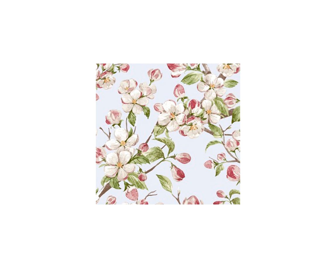 SERVILLETAS EQ DECOUPAGE 33x33CM x25 U. 7006/206185 FLORES