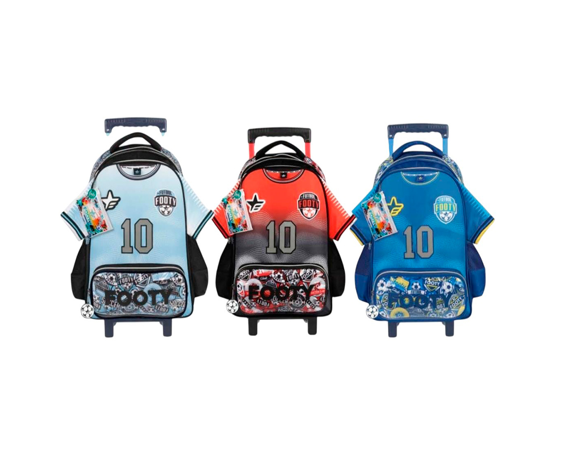 MOCHILAS FOOTY F26451 CARRO 18" DREAM TEAM