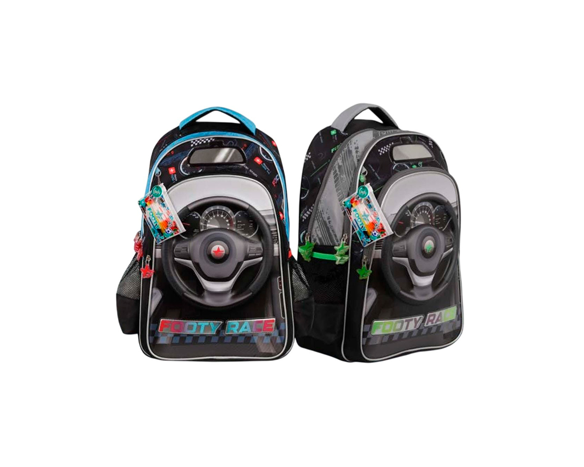 MOCHILAS FOOTY F26483 ESPALDA 18" F1 RACE