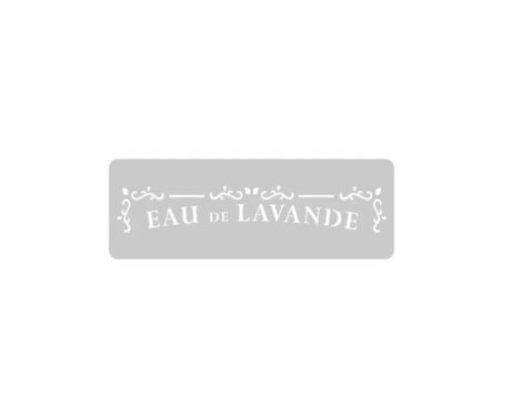 STENCIL EQARTE 30x30 CM Nro 1034 LAVANDA