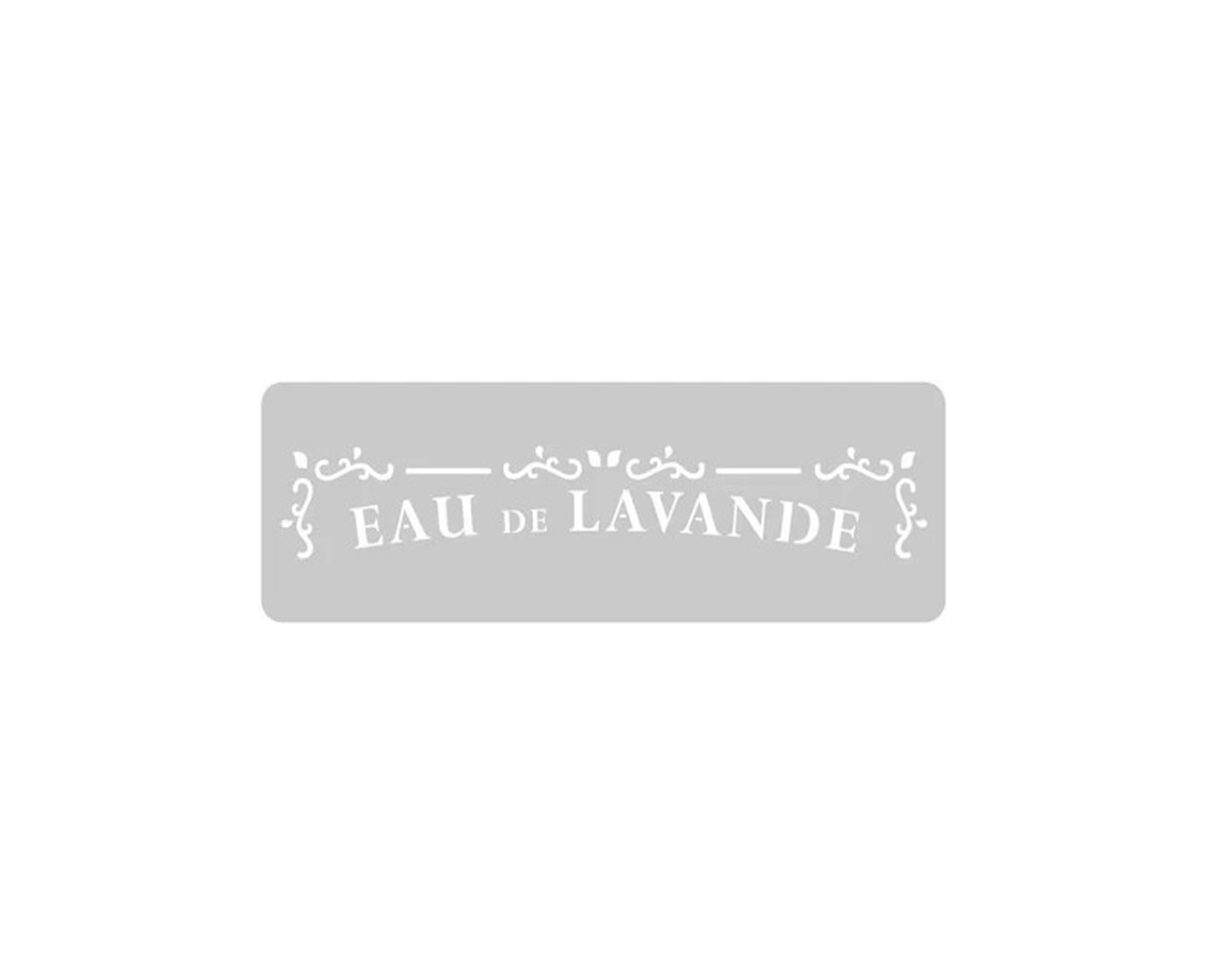 STENCIL EQARTE 30x30 CM Nro 1034 LAVANDA
