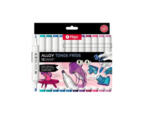 MARCADOR FILGO ALLOY FRIOS x 12 UNID. (ALLYM-E12-FRI)
