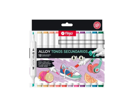 MARCADOR FILGO ALLOY SECUNDARIOSx 12 UNID. (ALLYM-E12-SEC)