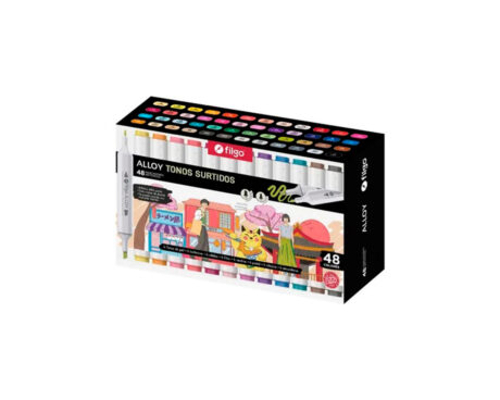 MARCADOR FILGO ALLOY ART DOBLE PUNTA EM48-SUR EST IMANTADO (ALLYM-EM48-SUR)
