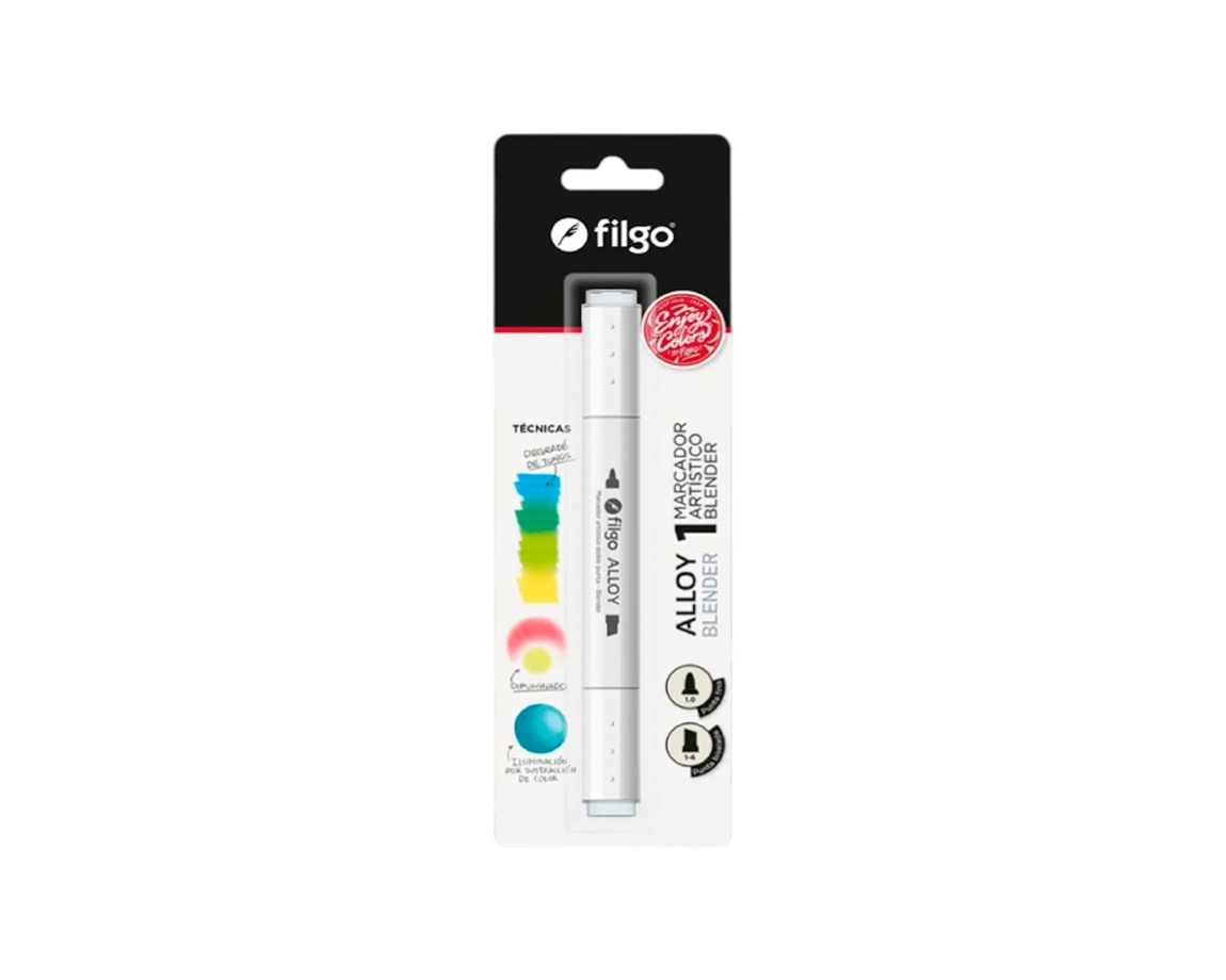 MARCADOR FILGO ALLOY ART DOBLE PUNTA B1-BLENDER