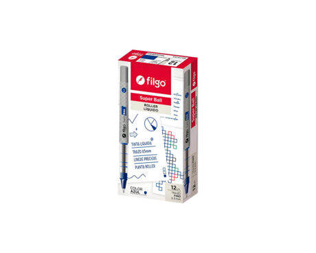 BOLIGRAFO FILGO SUPER BALL 0.5MM ROLLER AZUL