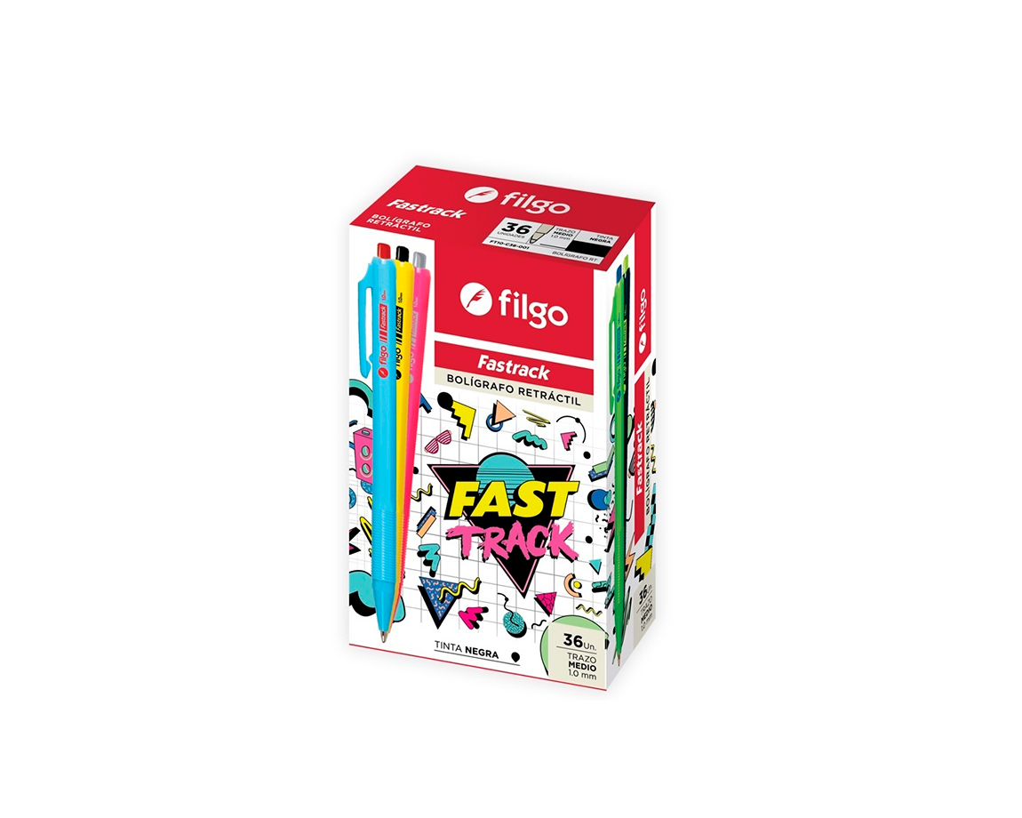 BOLIGRAFO FILGO FASTRACK NEGRO