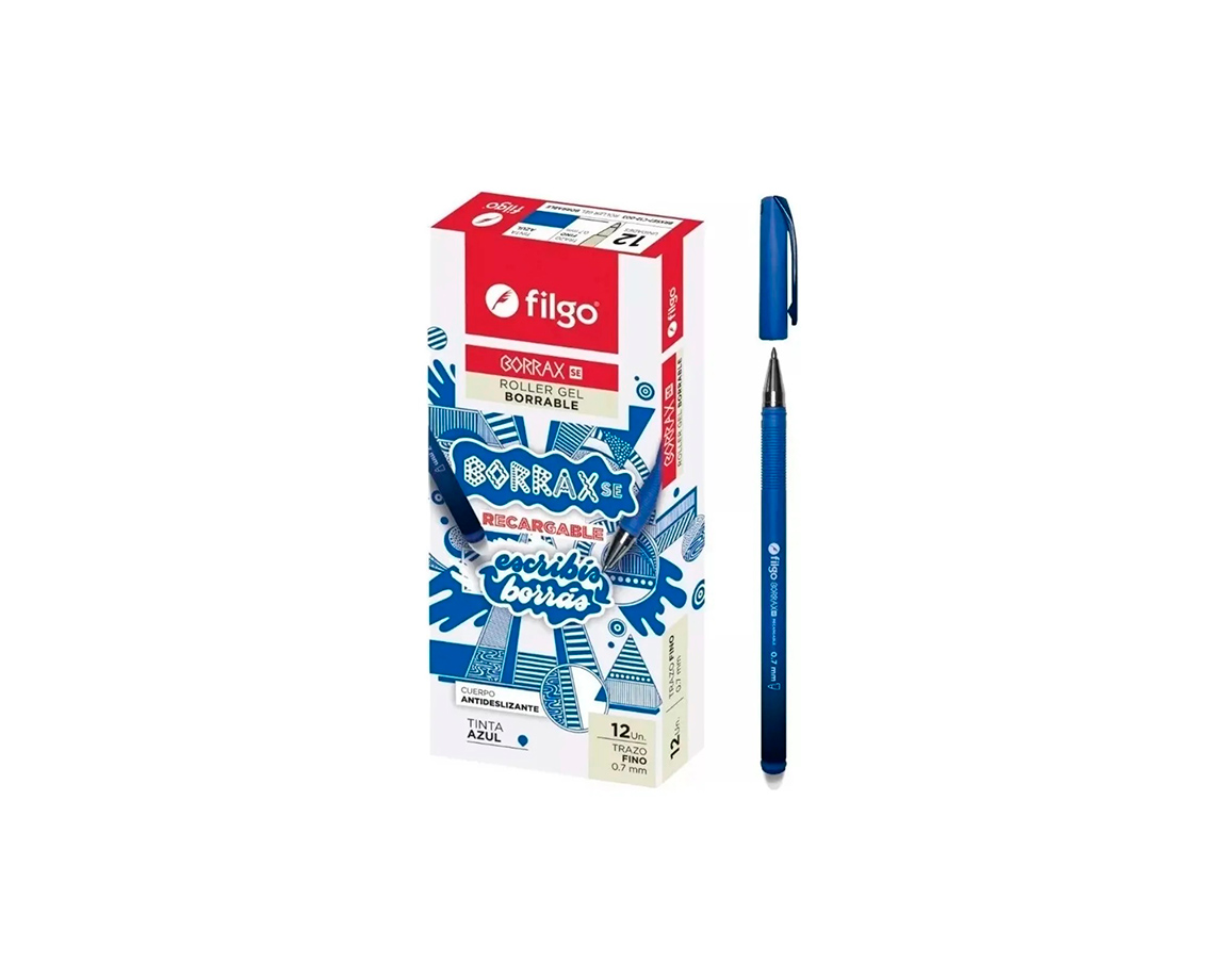 BOLIGRAFO FILGO BORRAX SE SUNSET AZUL