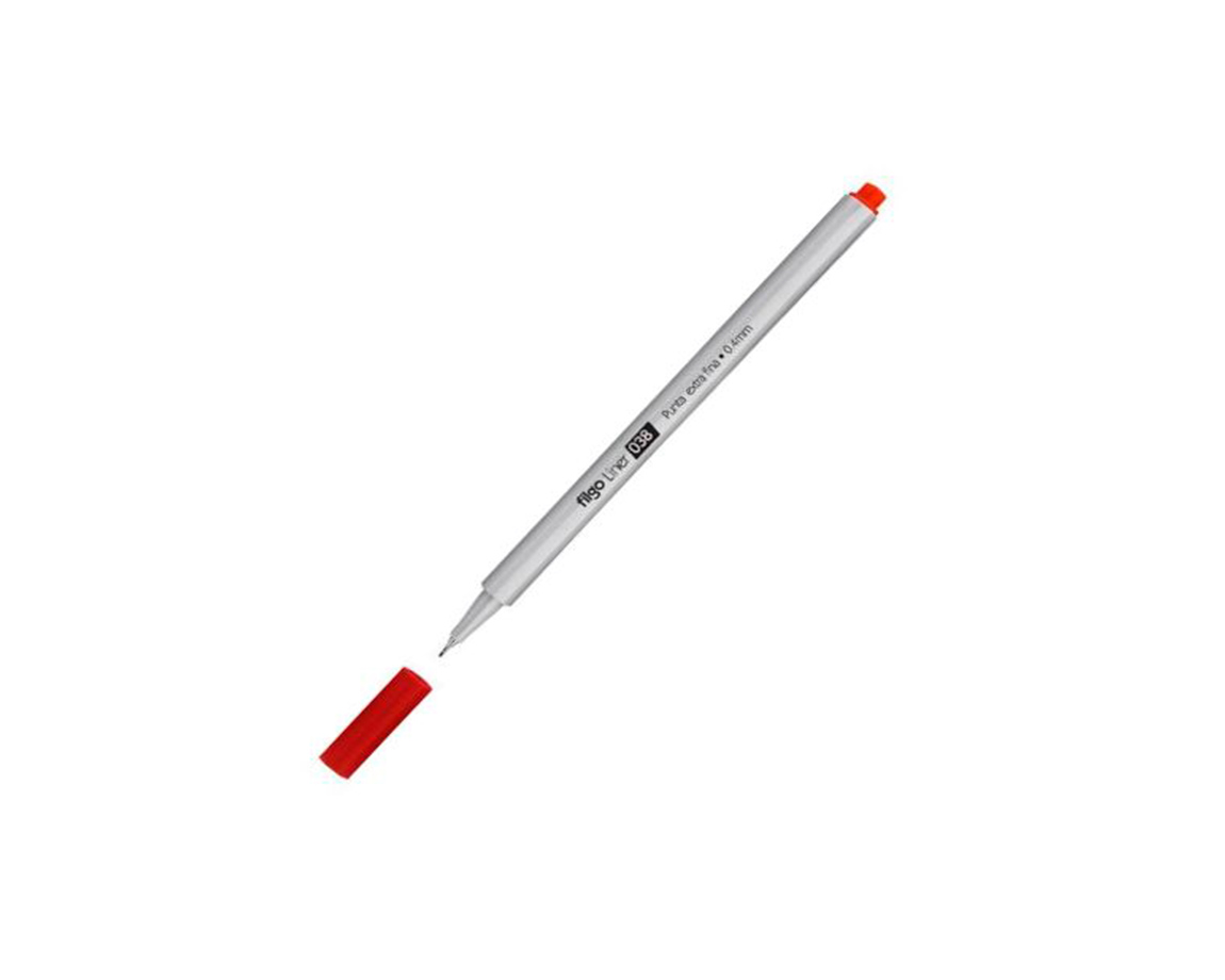 MICROFIBRA FILGO 038 0.4MM ROJO