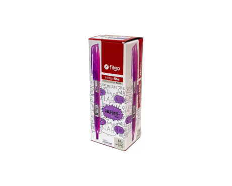 RESALTADOR FILGO FINO CLIP FLUO VIOLETA