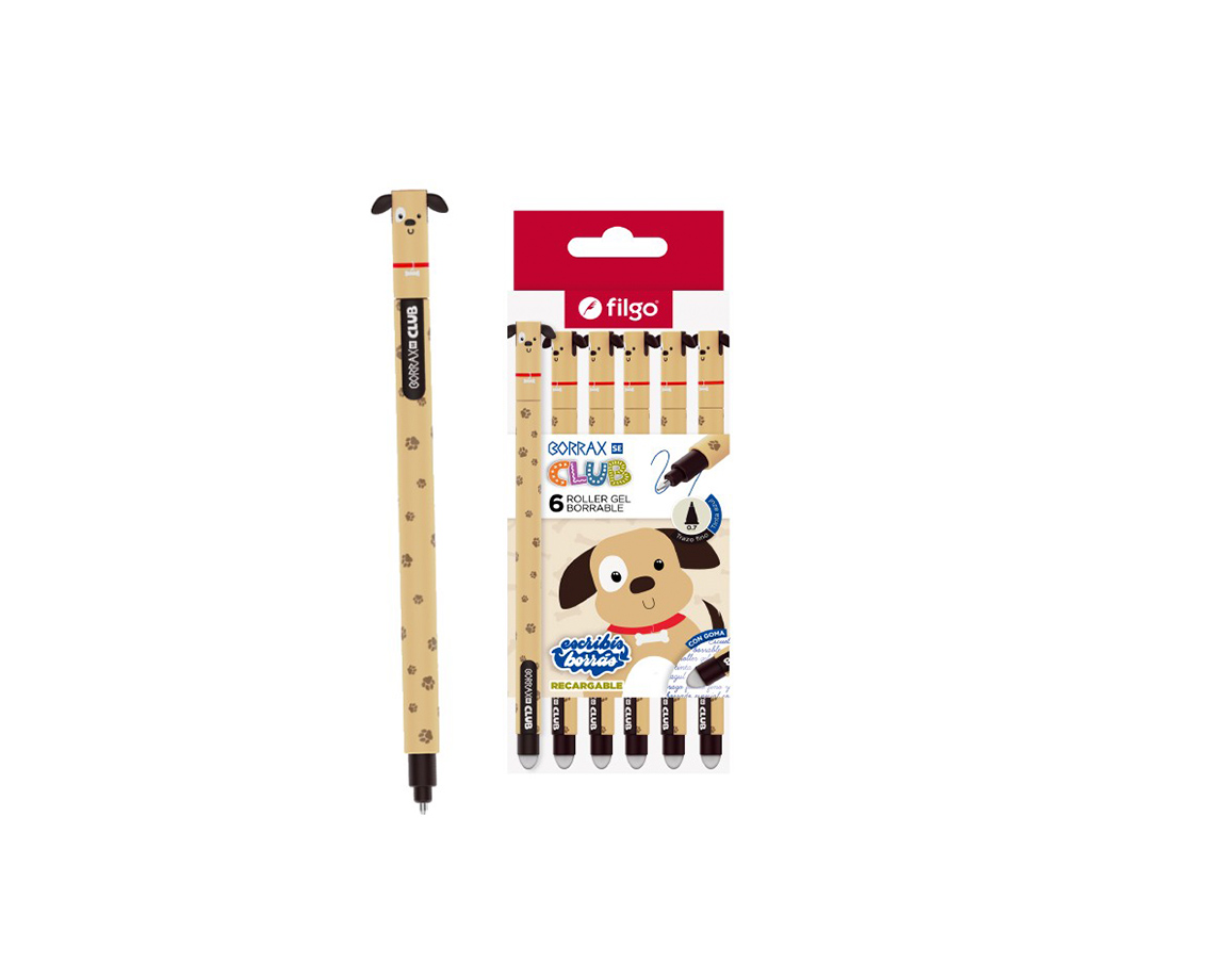 BOLIGRAFO FILGO BORRAX SE CLUB PERRO x unid. AZUL