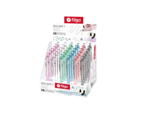 PORTAMINAS FILGO REALGRIP 0.7 PASTEL