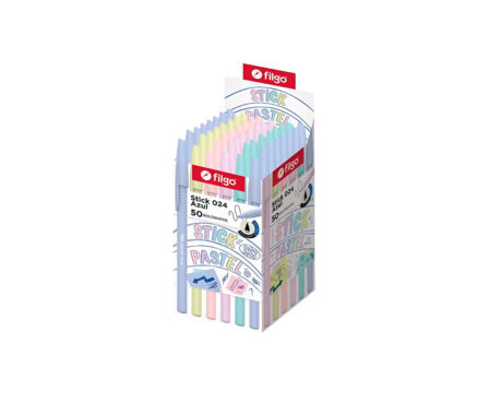 BOLIGRAFO FILGO STICK 1.0/CUERPO PASTEL AZUL