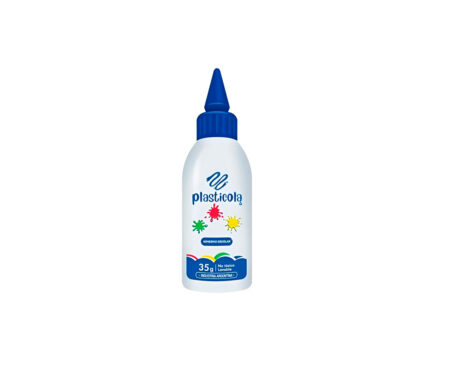 COLAS VINILICAS PLASTICOLA x35 G. COLOR BLANCO
