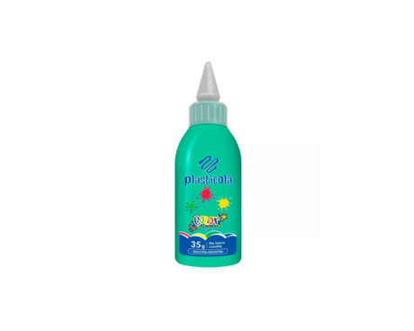 COLAS VINILICAS PLASTICOLA x35 G. COLOR VERDE
