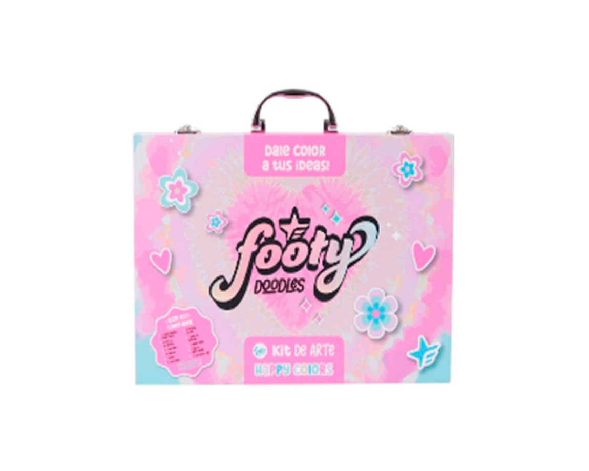 KIT DE ARTE FOOTY SET505 HAPPY COLORS