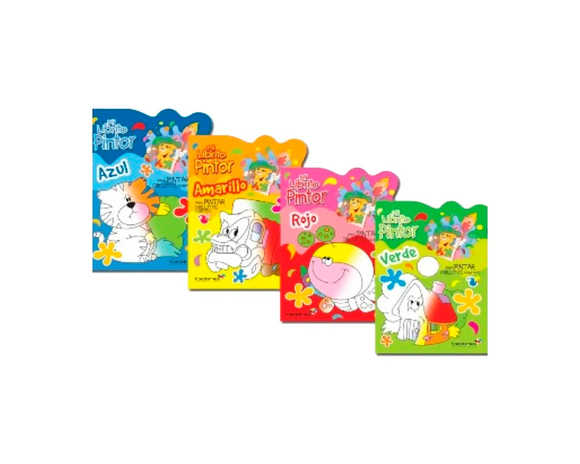 LIBROS BETINA PINTAR MI LIBRITO PINTOR SURTIDOS