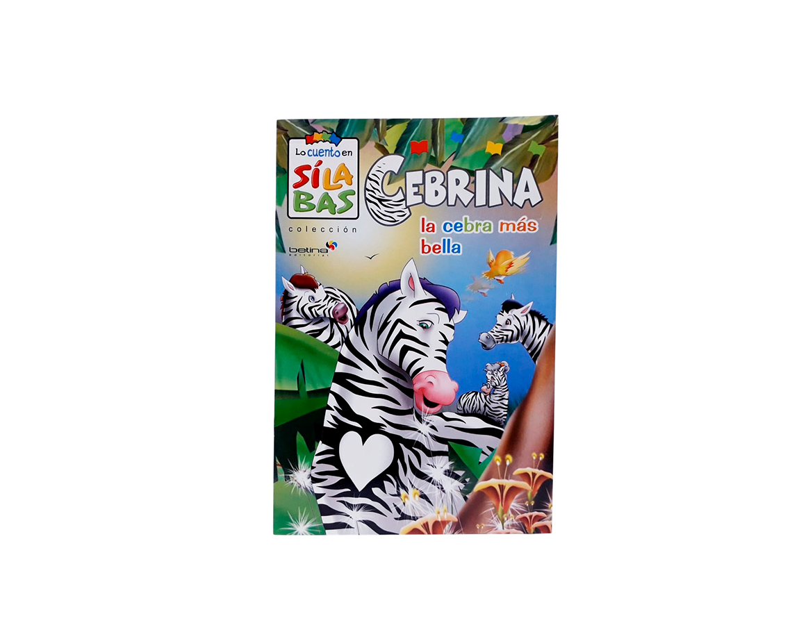 LIBROS BETINA CUENTOS LO CUENTO EN SILABAS CEBRINA