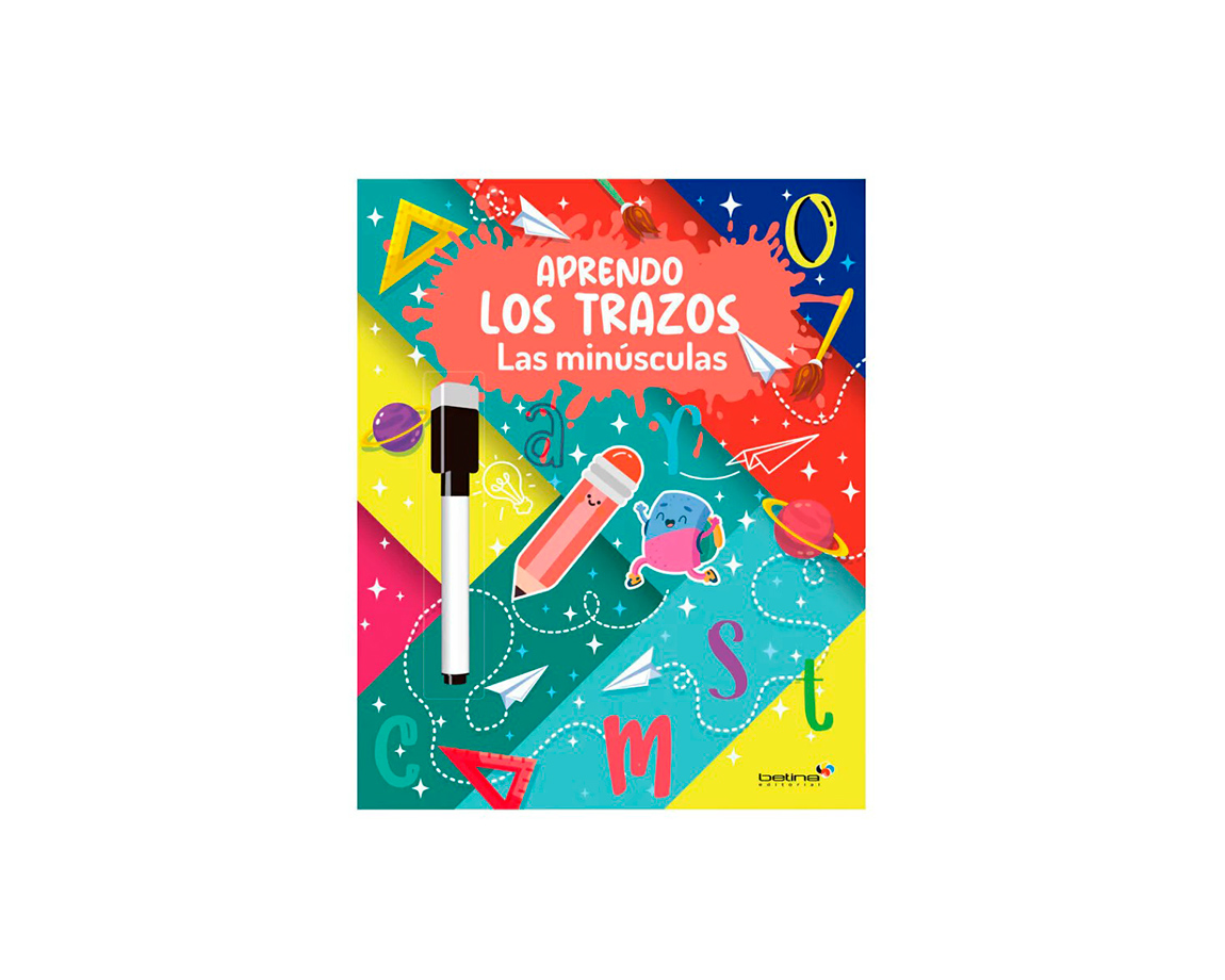 LIBROS BETINA DIDACTICOS APRENDO LOS TRAZOS MINUSCULAS