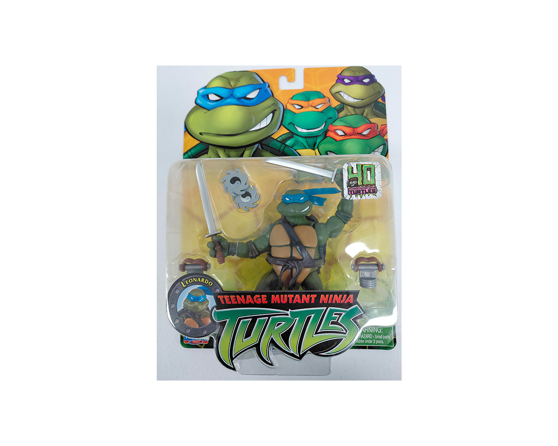 JUGUETE TORTUGAS NINJA 81030 LEONARDO FIGURA ARTICULADA