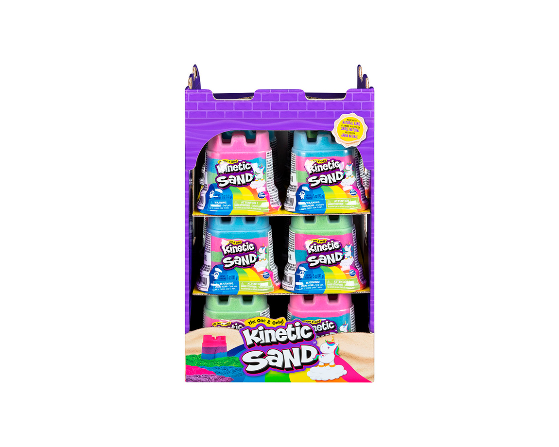 JUGUETE KINETIC SAND 71477 CASTILLO CONTENEDOR ARENA