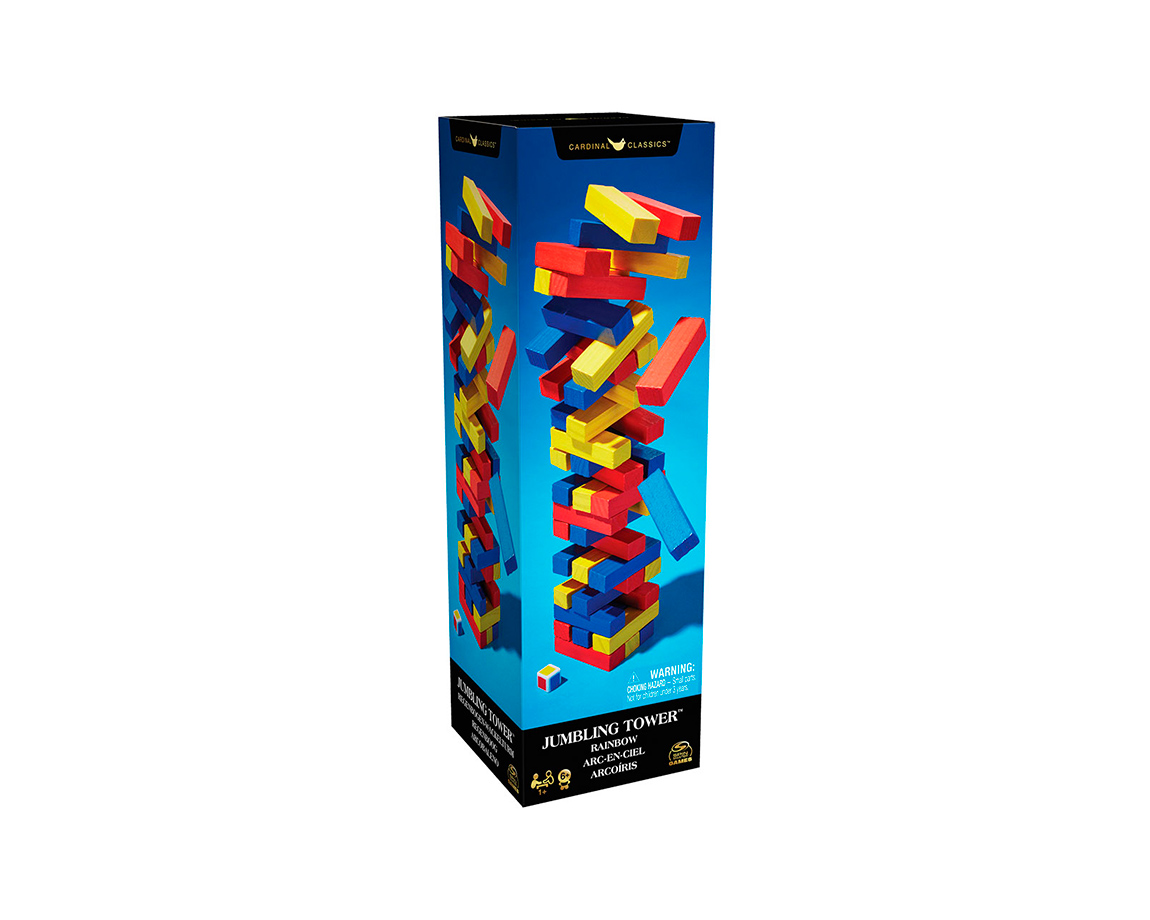 JUGUETE SPIN MASTER GAMES 33671 TORRE DE EQUILIBRIO MADERA