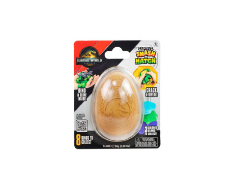 JUGUETE JURASSIC WORLD T01539 HUEVO CON DINO Y SLIME