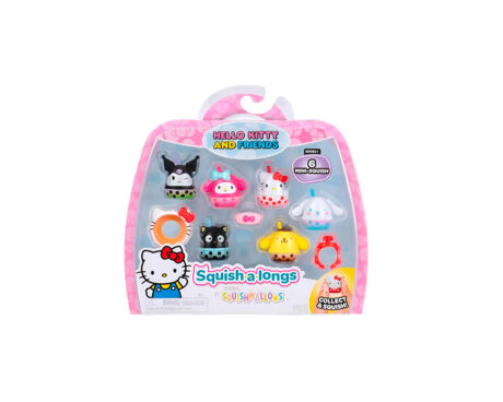 JUGUETE HELLO KITTY SQUISHALONGS SQAL0115