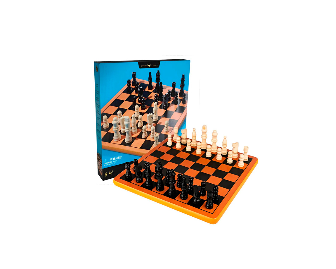 JUGUETE SPIN MASTER GAMES 34812/6071146 AJEDREZ LUJO DE MADERA