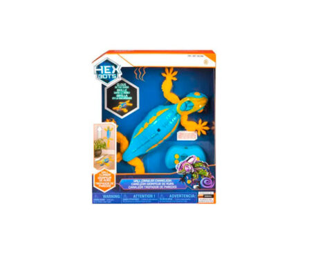 JUGUETE HEX BOTS WALL CRAWLER CAMALEON ROBOT 68191
