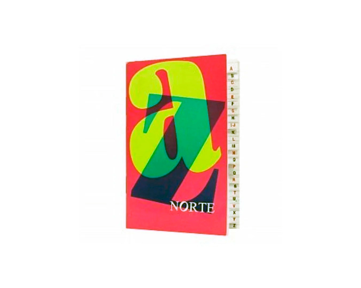 LIBRETA NORTE INDICE  402 x 10 U.