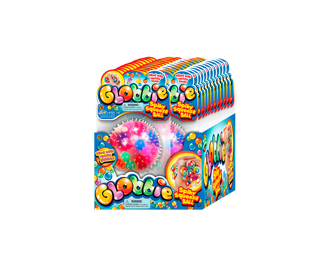 JUGUETE JARU 4200 GLOBBIES SQUEEZE BALL