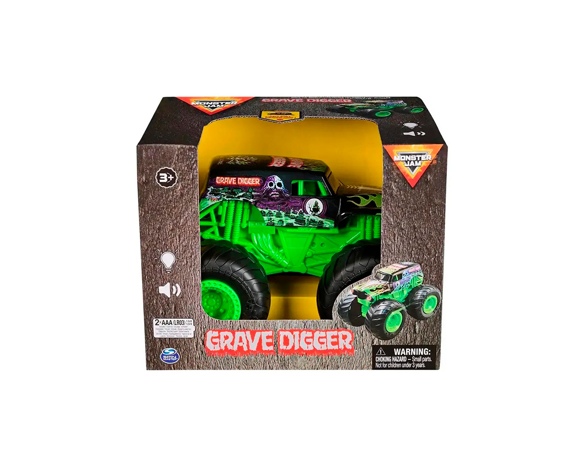 JUGUETE MONSTER JAM 98953 VEHICULO GRAVE DIGGER