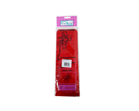 MOÑOS PACKERS Nro 25 CHICO RAPIDO OPACO x100 ROJO