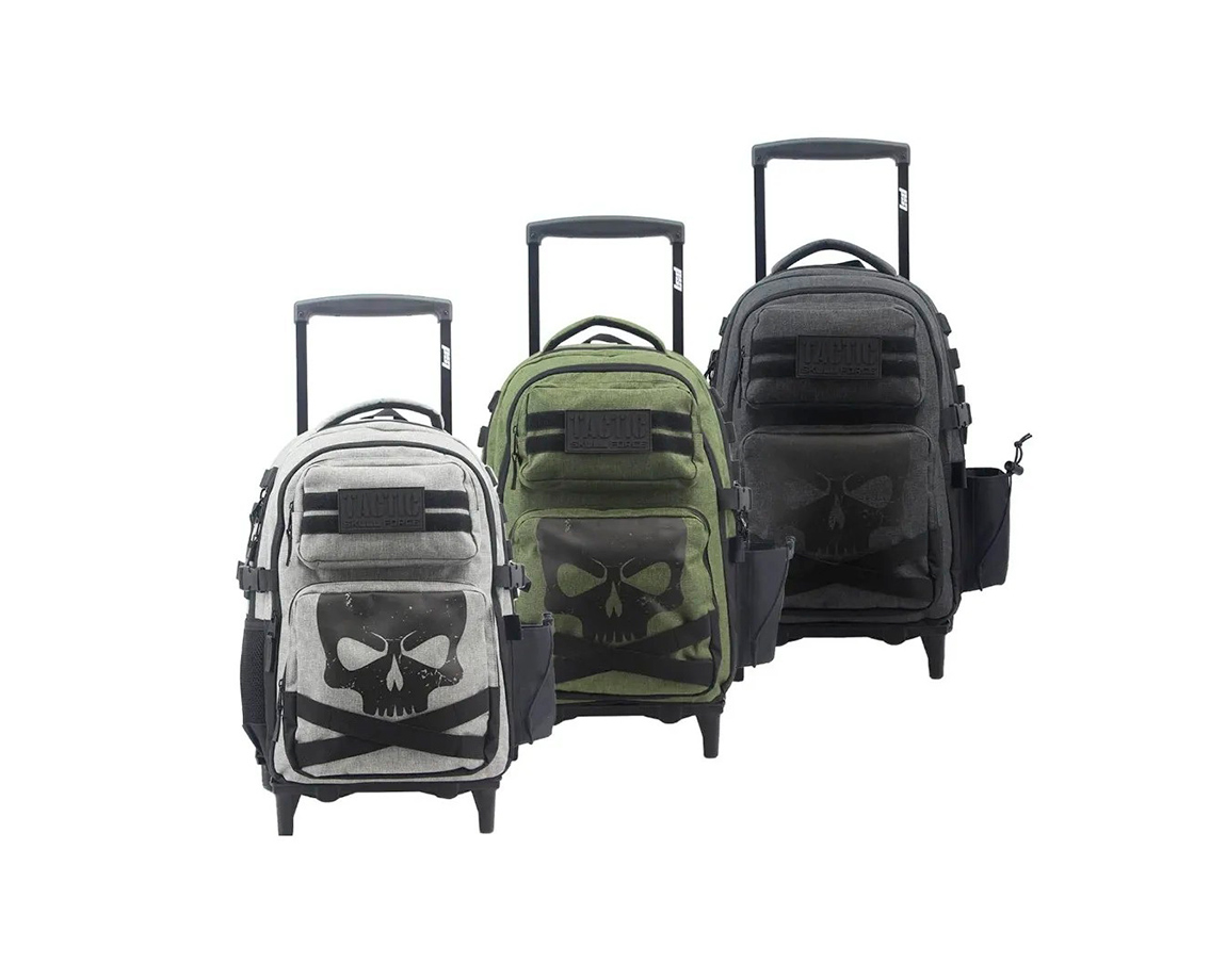 MOCHILA LSYD 94.6034 SKULL TACTIC CARRO 18"