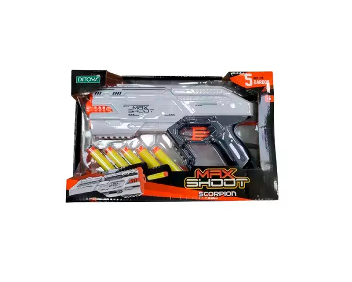 JUGUETE DITOYS 2653 MAX SHOOT ESCORPION