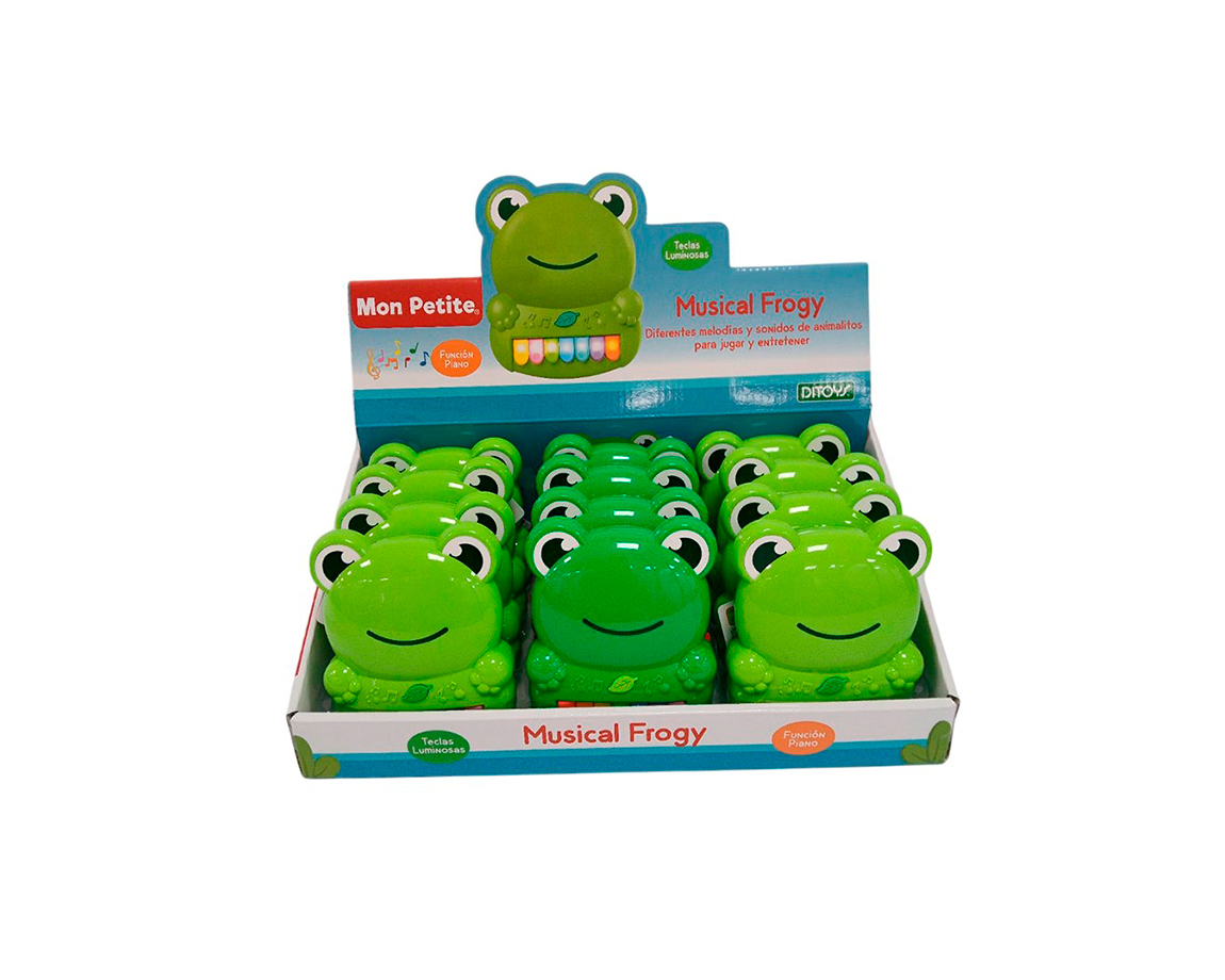 JUGUETE DITOYS 2878 MUSICAL FROGGY MON PETITE