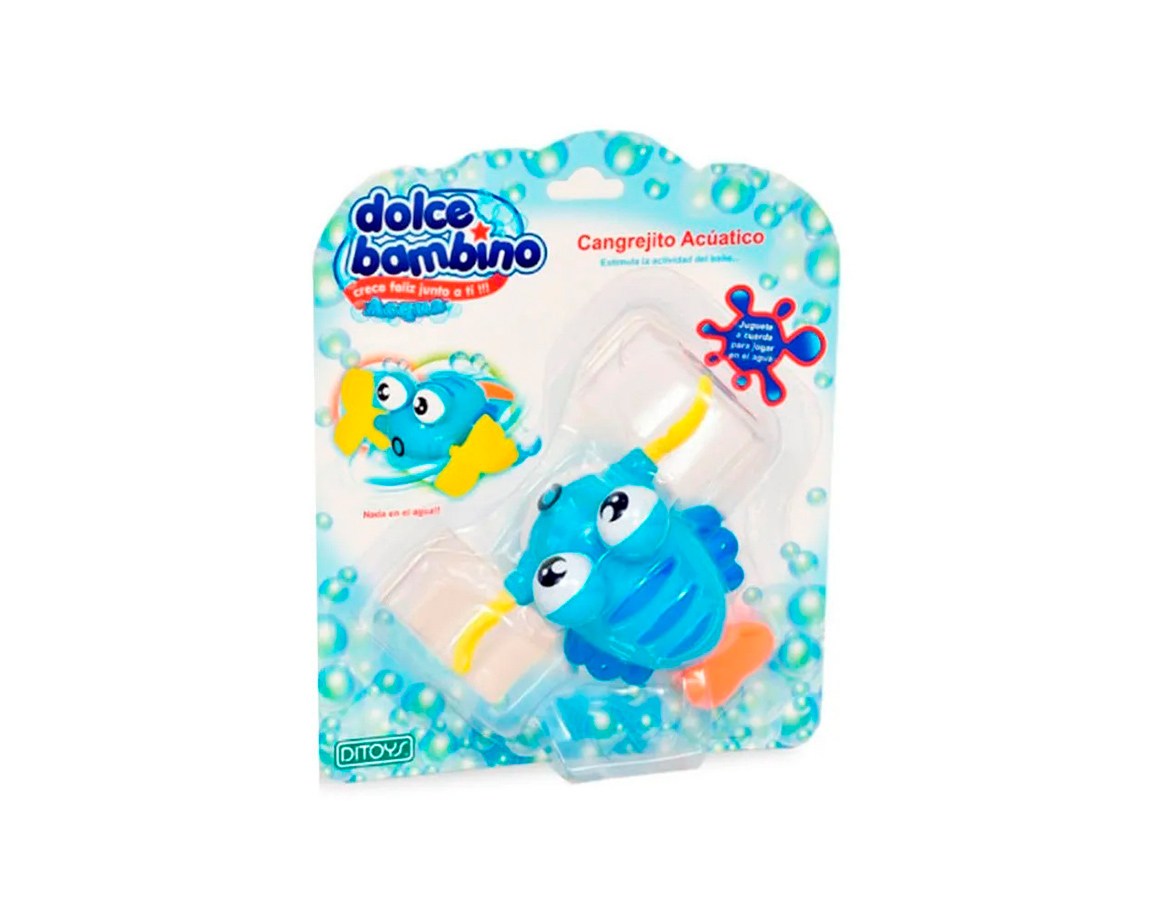 JUGUETE DITOYS 1986 CANGREJITO ACUATICO DOLCE BAMBINO