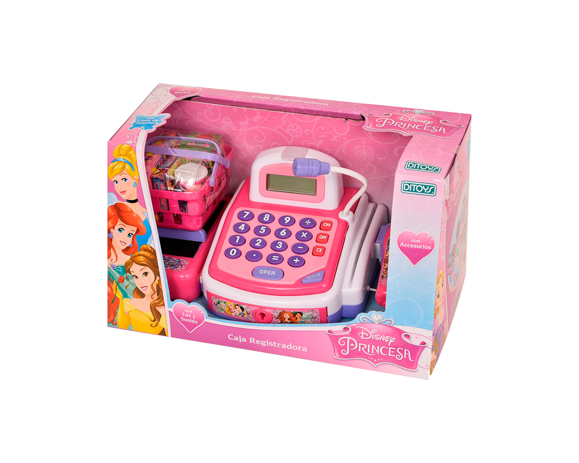 JUGUETE DITOYS 521 CAJA REGISTRADORA DISNEY PRINCESA